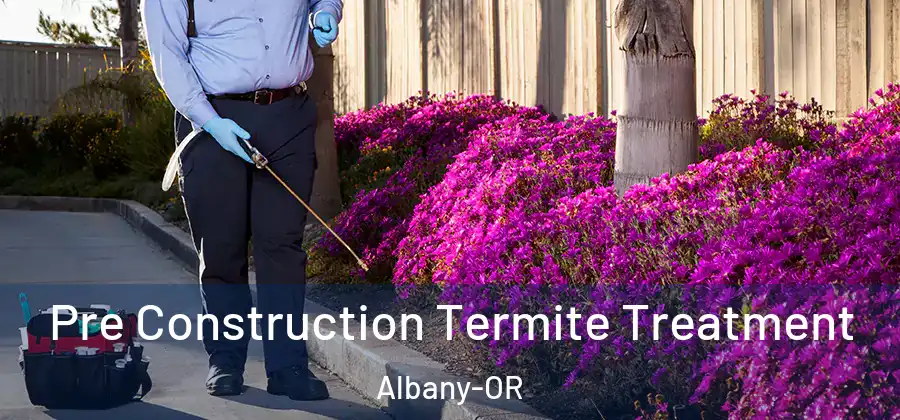  Pre Construction Termite Treatment Albany-OR
