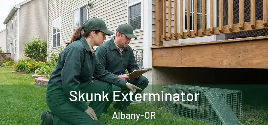  Skunk Exterminator Albany-OR