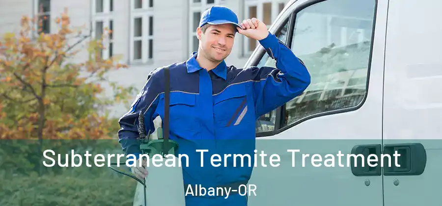  Subterranean Termite Treatment Albany-OR